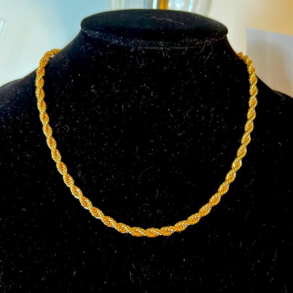 House of Harlow 1960 Gold Rope Choker Necklace - Picture 1 of 4